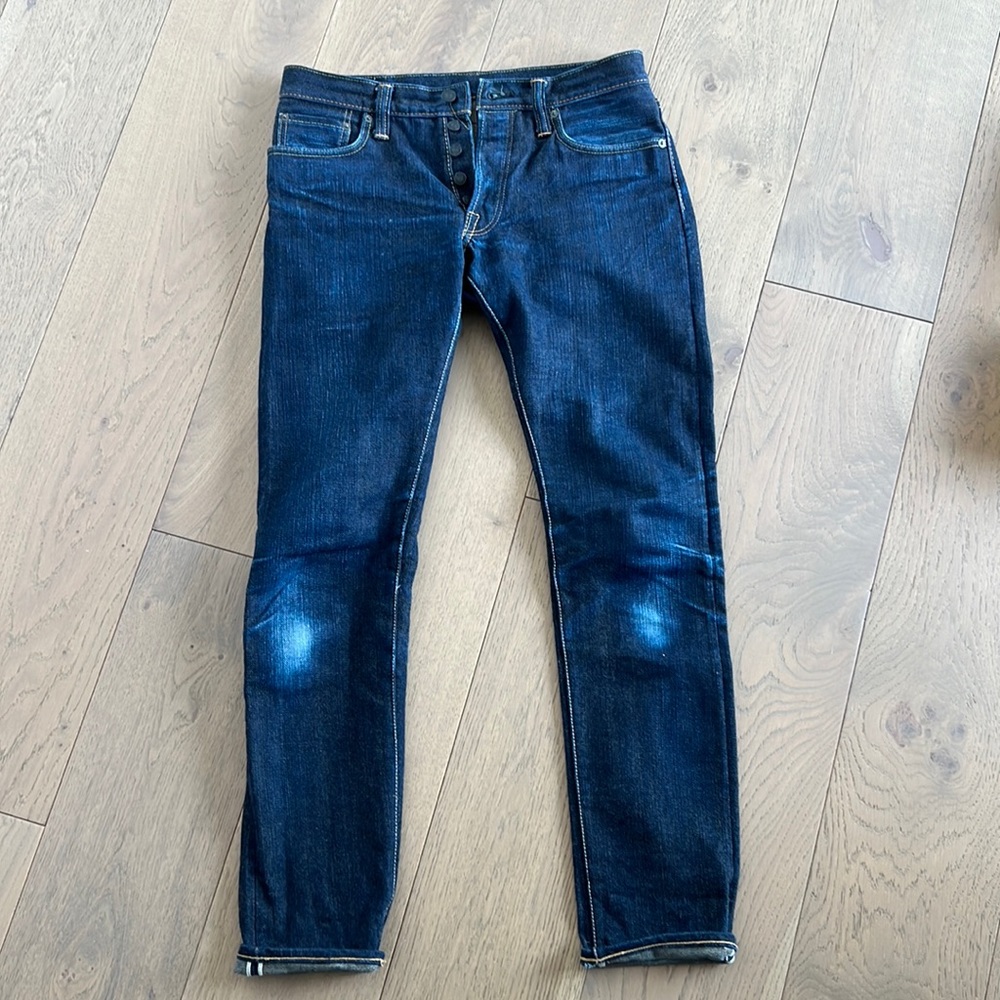 Pure Blue Japan Selvedge Denim Size 32